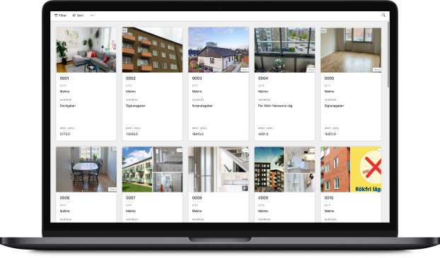 Macbook Pro with Home Steward on screen